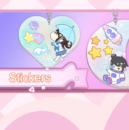 DIY Pop Stickers